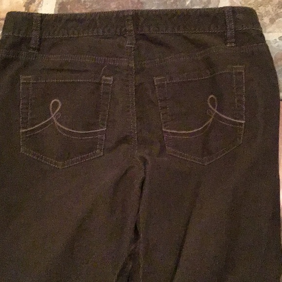 Loft Brown Cords- Size 6 Long - Original Boot - Picture 4 of 7